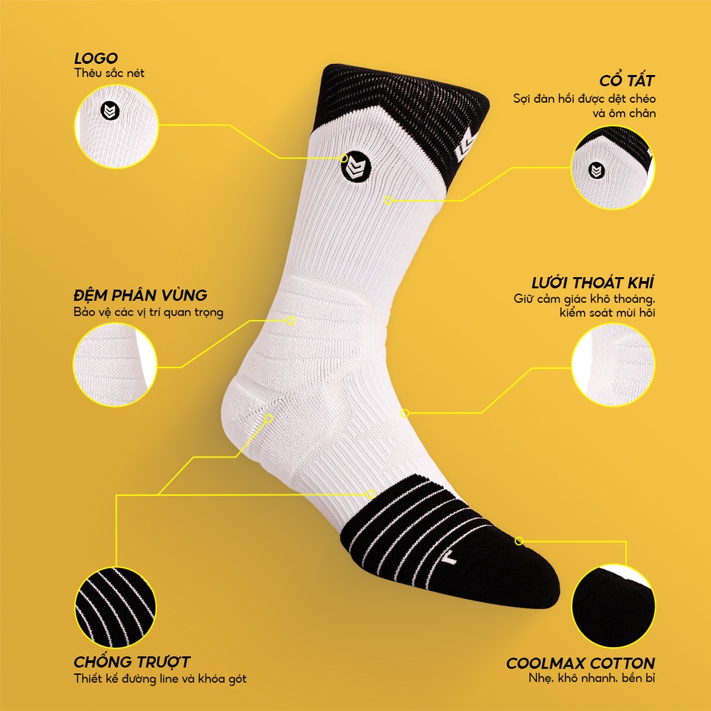 Tất thể thao Redikick R08 Ultimate Matching Performance Socks