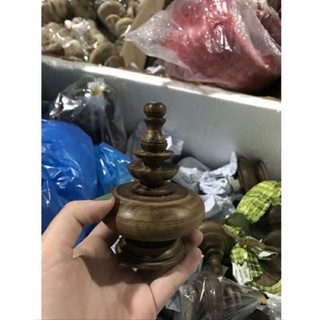 Nậm lồng chim chào mào chất liệu gỗ muồng
