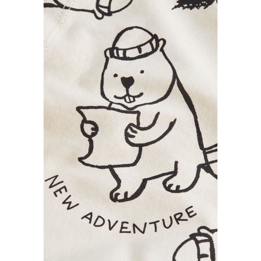 Set 2 áo gấu Hm auth | săn sale | chất thun cotton mềm