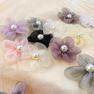 Combo 5 dây cột tóc đính hoa siêu xinh