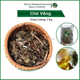Chè lá vằng sấy khô 1kg giúp lợi sữa, giảm mỡ máu của tiệm trà samsam