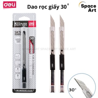 Dao rọc giấy inox deli 2034/ 2036
