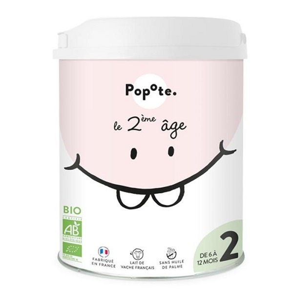 Sữa bò hữu cơ 𝑷𝒐𝒑𝒐𝒕𝒆 số 1, 2, 3 khối lượng 800g