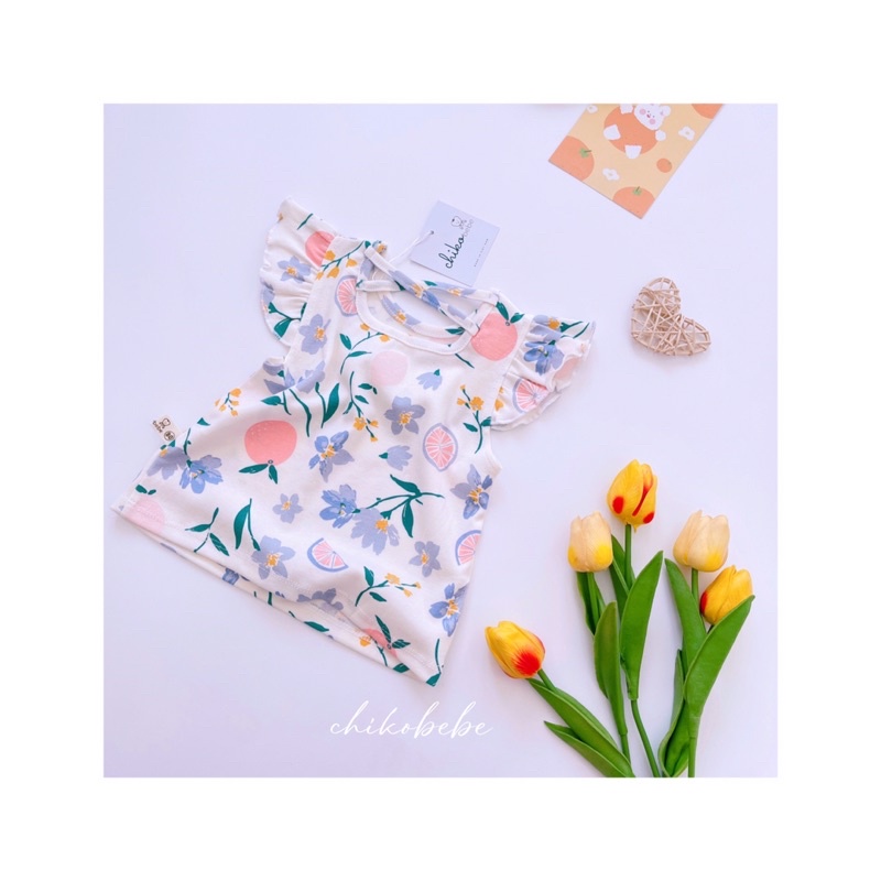 Đồ bộ bé gái xinh cotton bozip ❤️ freeship ❤️ bộ bé gái cánh tiên chikobebe
