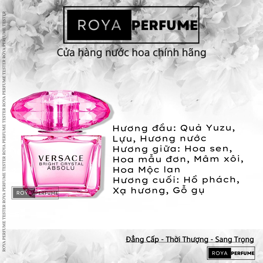 -𝑹𝑶𝑱𝑨- Nước Hoa  Versace Bright Absolu  -𝑹𝑶𝑱𝑨-