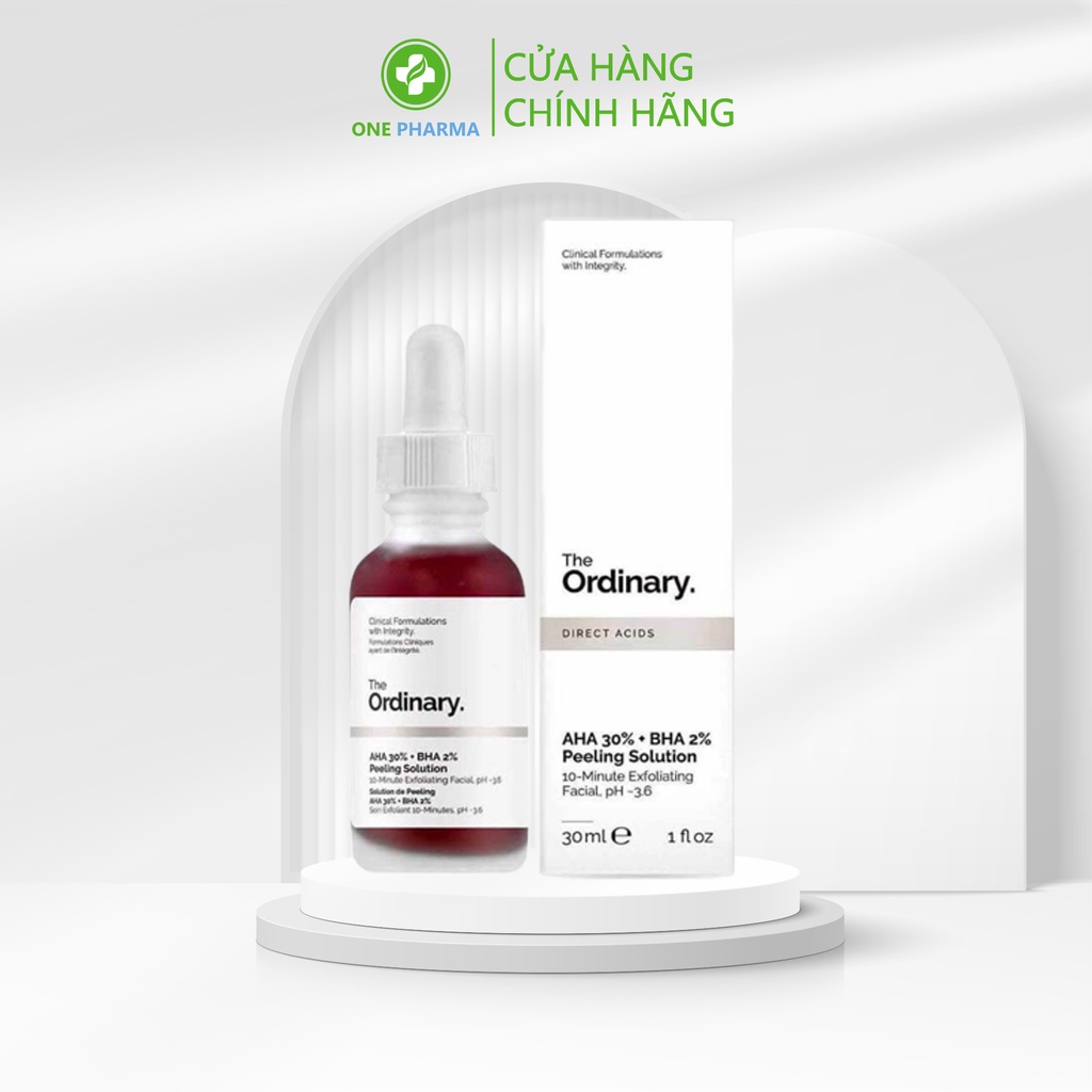 Tinh Chất Serum The Ordinary AHA 30% + BHA 2% Peeling Solution 30ml