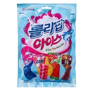 Kẹo mút lotte lollipop ice 132g