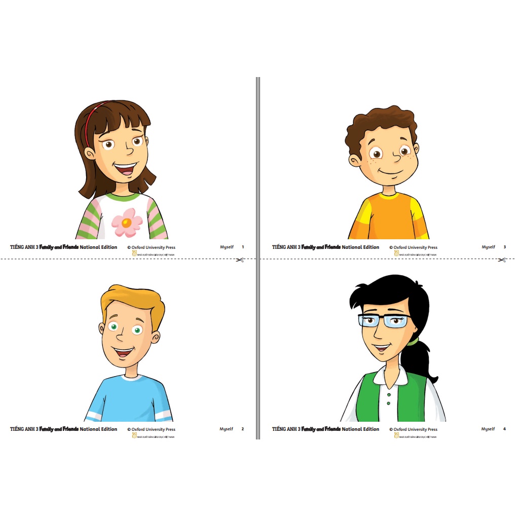 Thẻ từ (Flashcards) Tiếng Anh 3 Family and Friends National Edition
