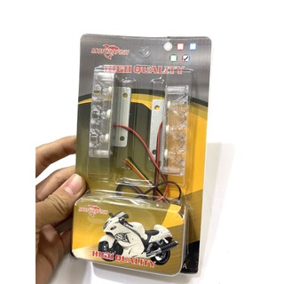 Đèn Police chớp nháy xanh đỏ gắn xe máy,xe điện