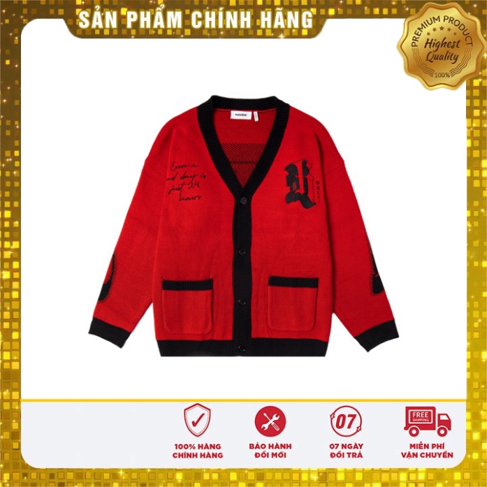 Áo Khoác Len dài tay RED VELVET Cardigan - HADES Brand Chính Hãng