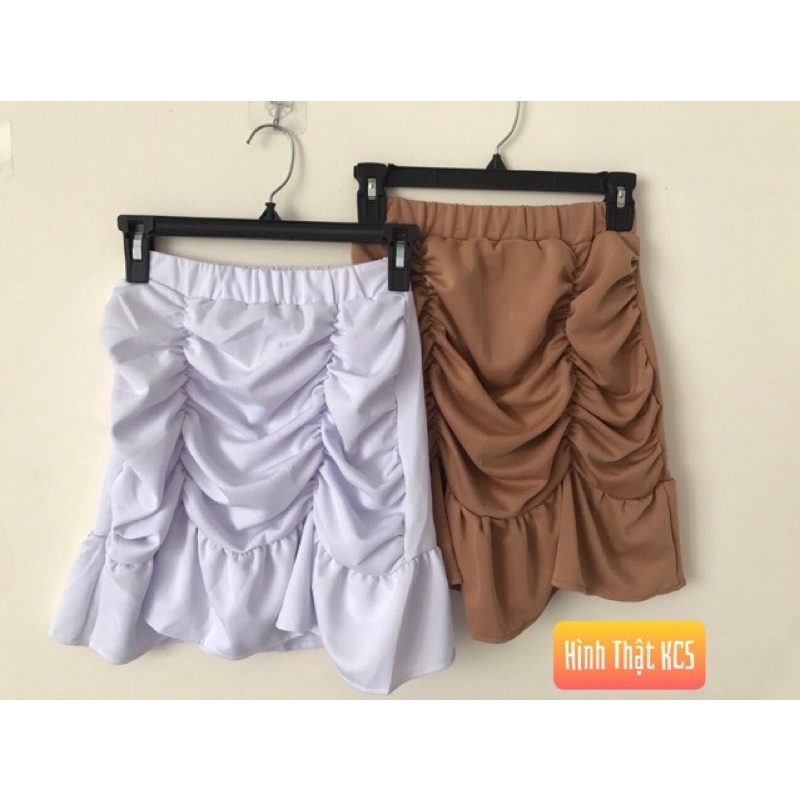 Set chân váy đuôi cá + áo bẹt vai rainbow