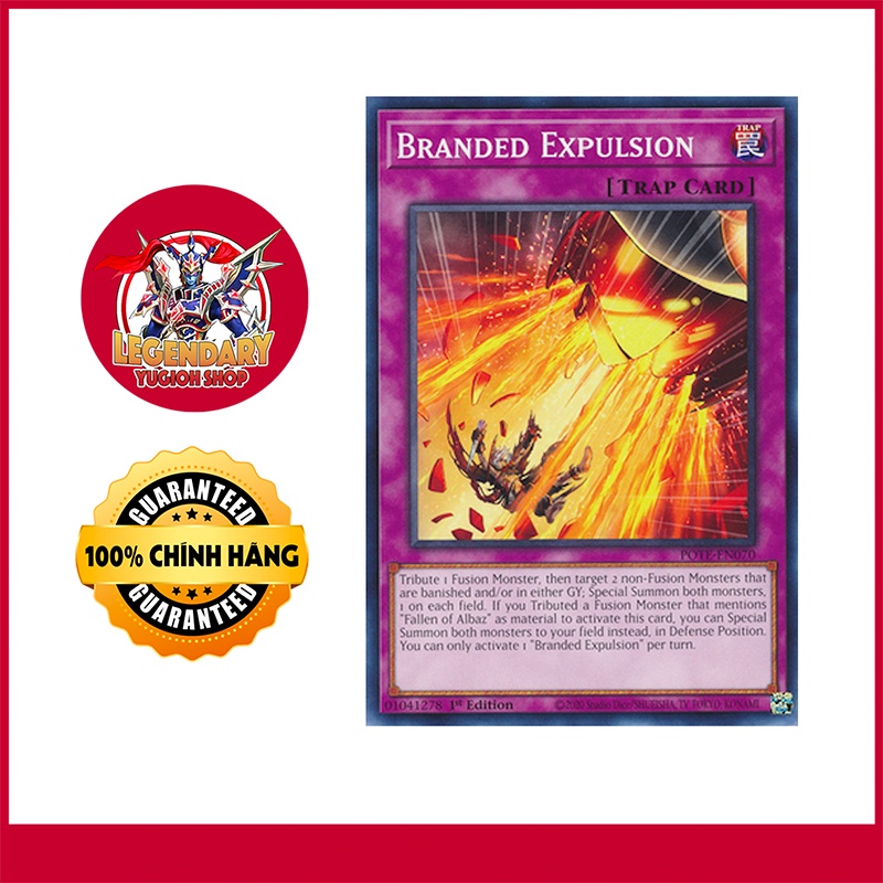 [Thẻ Bài Yugioh Chính Hãng] Branded Expulsion