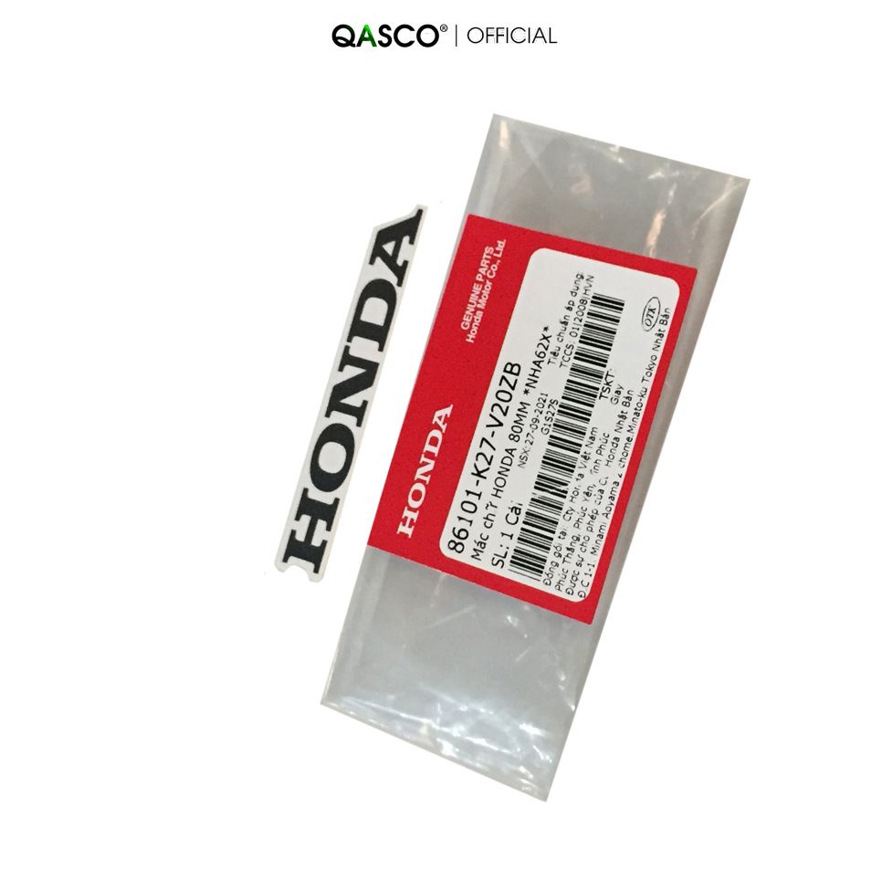 Mác chữ HONDA 80mm Air Blade 2013-20115