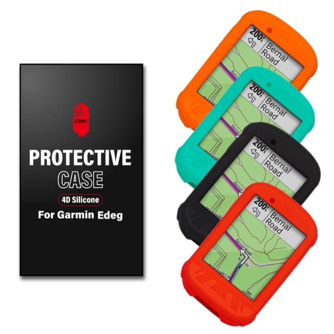 Case cao su kèm kính cường lực bảo vệ đồng hồ Garmin 530 / 830 CNC