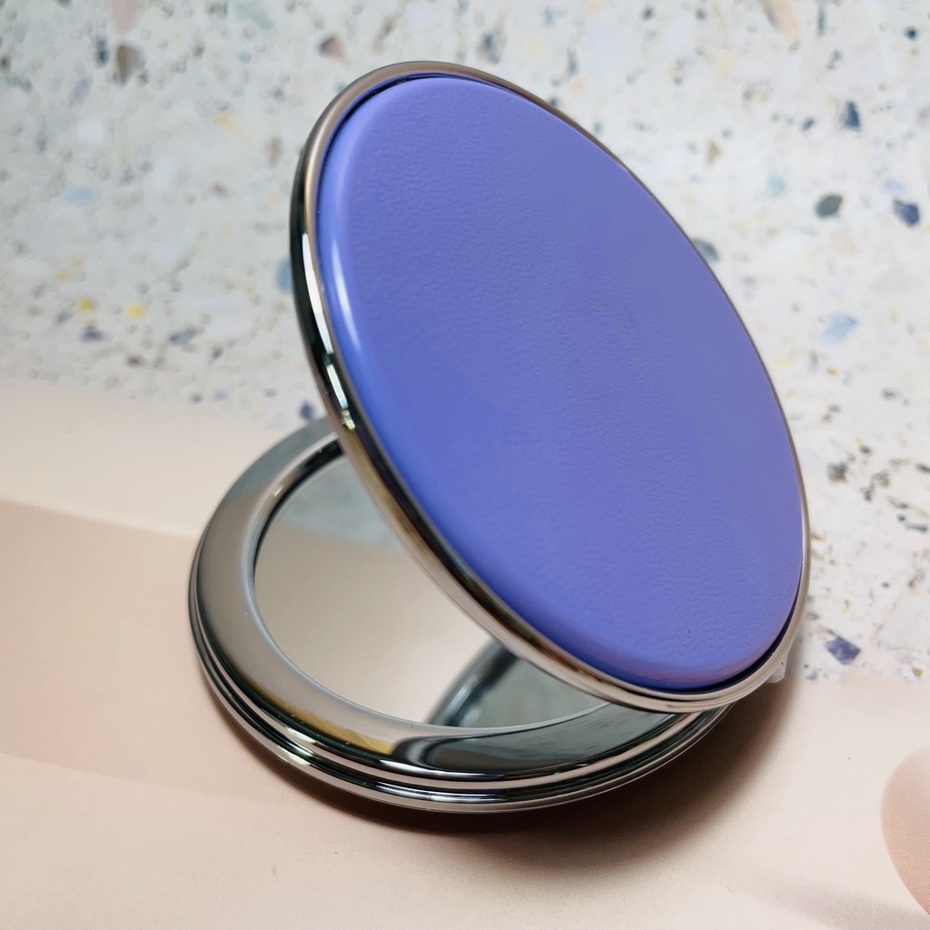 Gương MiNi 2 Mặt Cầm Tay Có Kim Tuyến