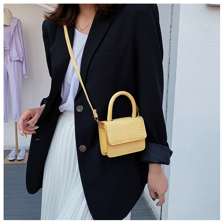 MISCHA Túi Đeo Chéo Vai Bằng Da PU Thời Trang Sành Điệu Cho Nữ