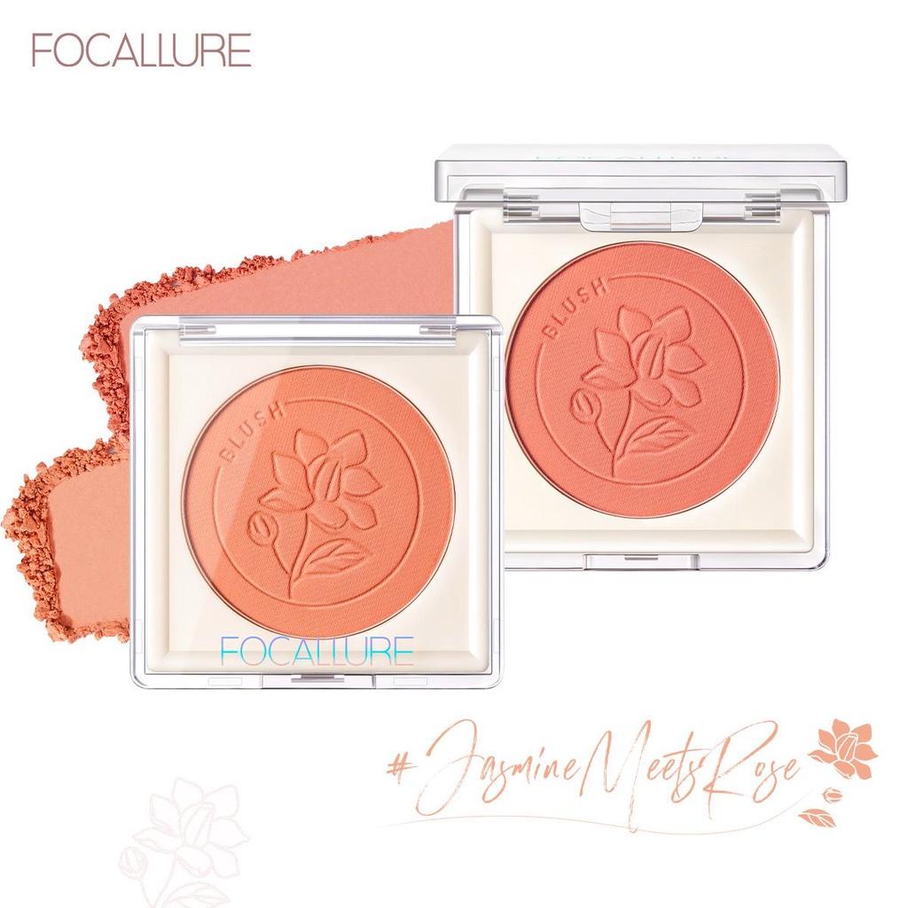 FA235 Phấn má hồng FOCALLURE sắc tố cao màu tự nhiên mềm và mịn bền màu lâu trôi dễ sử dụng không bết dính 3.7g