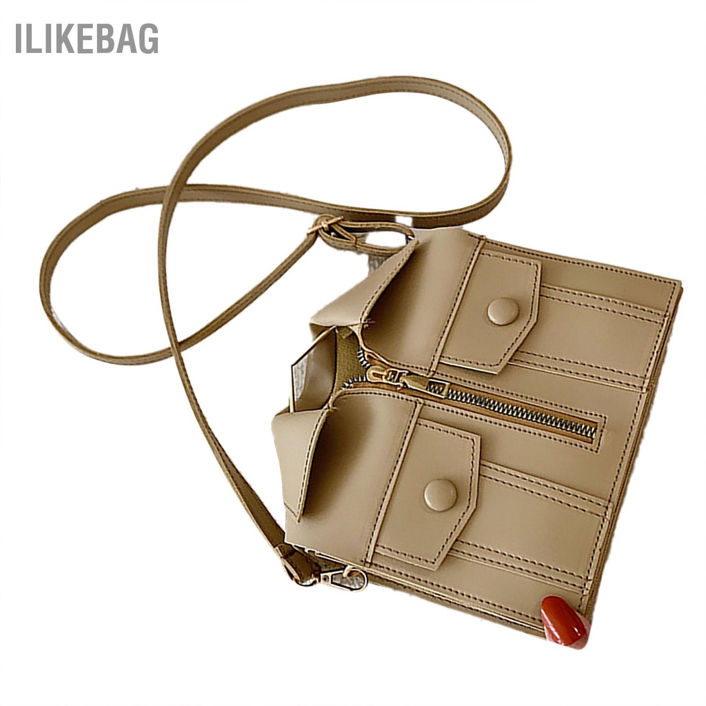 Có thể bán buôn Áo Khoác Túi Đeo Vai Da PU Thời Trang Nữ Nhỏ Cho Bé Gái Tất Cả Các Mùa Ilikebag Hàng giao ngay