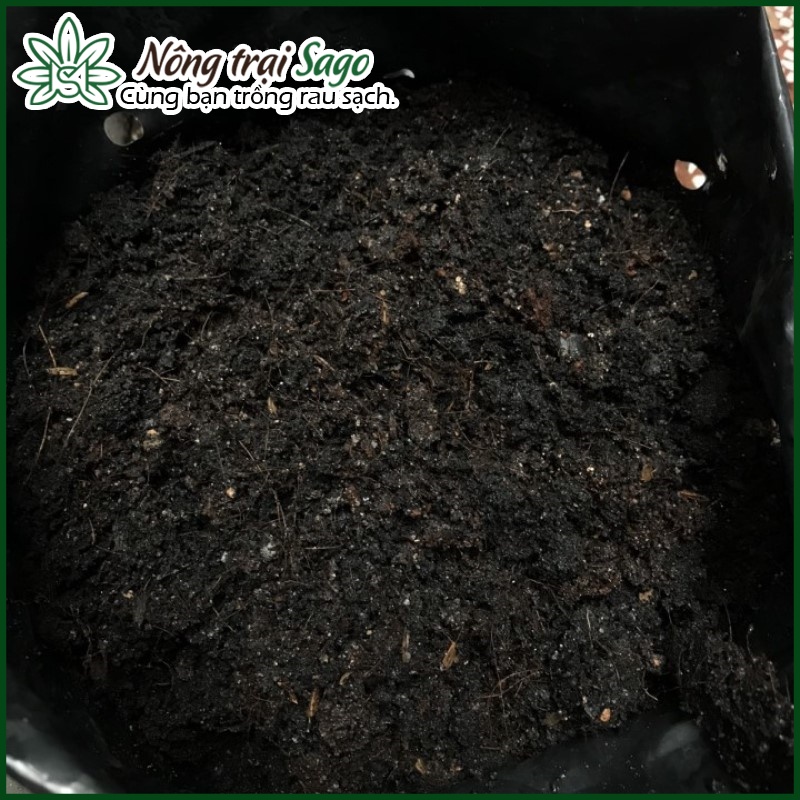 Đất Sạch Hữu Cơ Đa Dụng Lavamix Trồng Rau, Hoa Kiểng (Bao 20dm3 ~ 10kg) - Nông Trại Sago