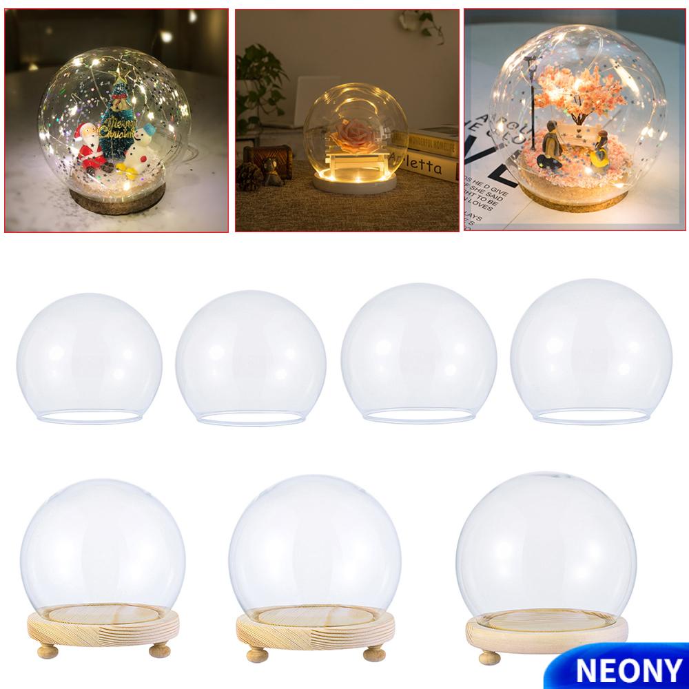 Lọ Thủy Tinh Trồng Cây Hình Cầu Trang Trí Nhà Cửa