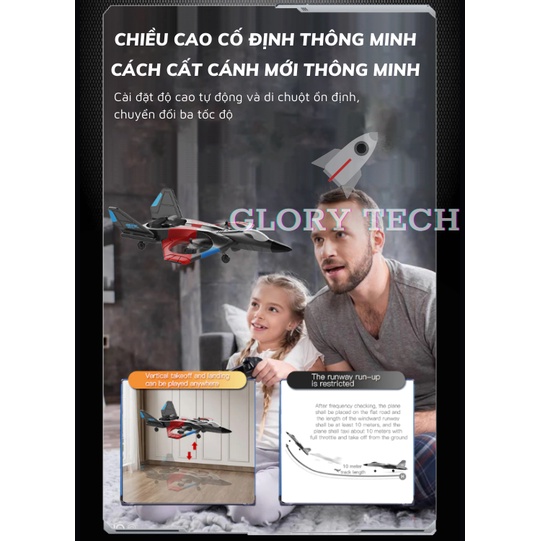 Máy Bay Điều Khiển Flycam V27 2.4G Máy Bay Tiêm Kích - Bản nâng cấp 2023: Camera HD| Chống Lạc Đường| Lớn Hơn