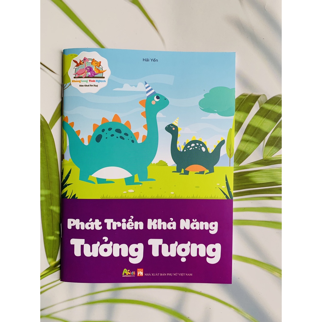 Sách - Khủng Long Tinh Nghịch -Sân Chơi Trí Tuệ Giúp Bé Phát Triển Khả Năng Tưởng Tượng