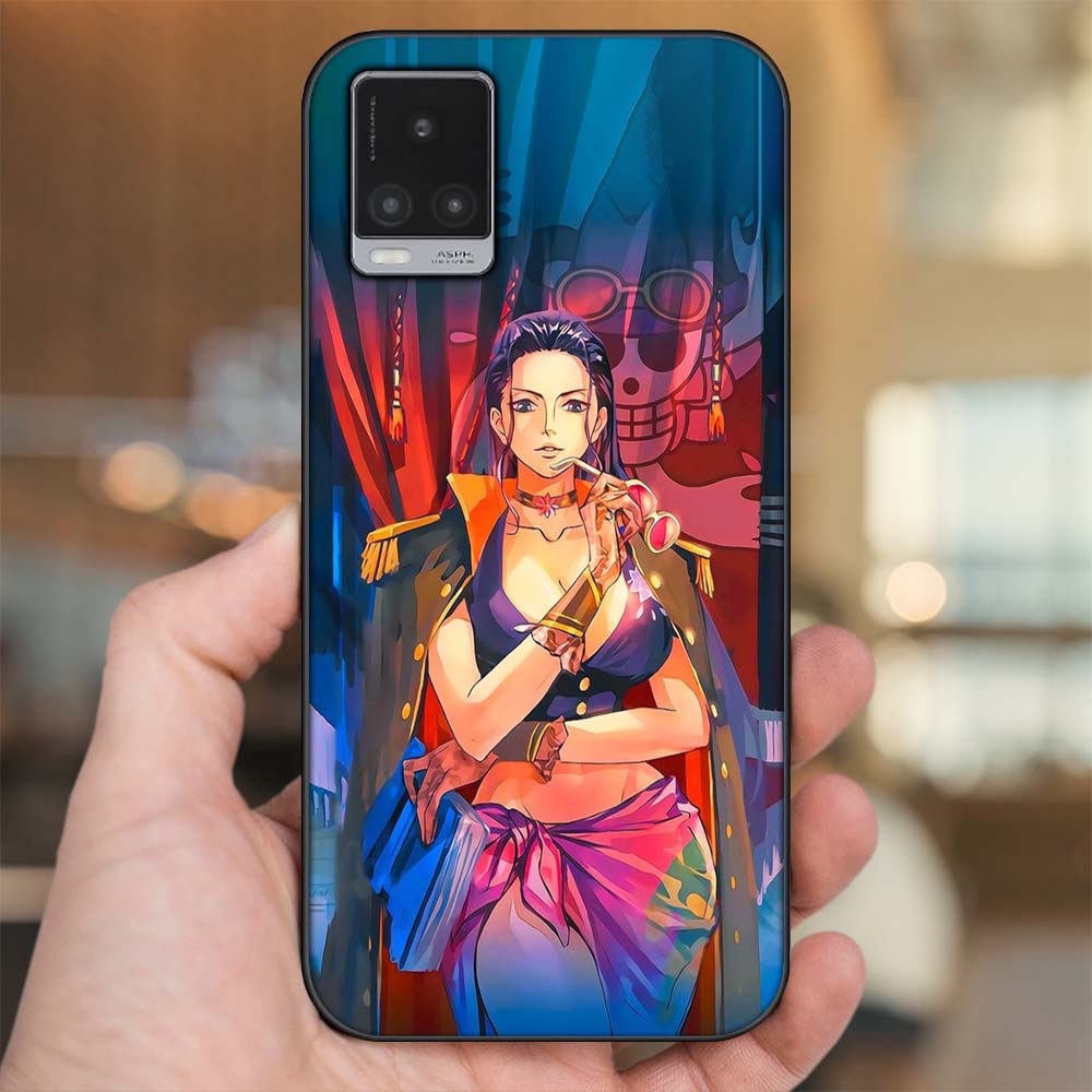 Ốp lưng Vivo V20 viền đen in hình Nico Robin One Piece Đảo Hải Tặc
