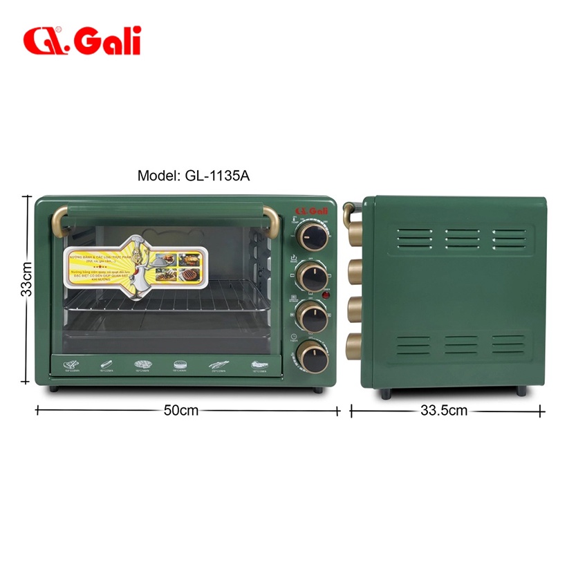 Lò nướng điện 35 lít GALI GL-1135A