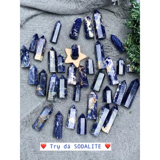 Trụ đá sodalite xanh dương | cada decor