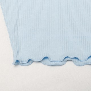 Áo crop top thun gân đơn giản Moolys MC010