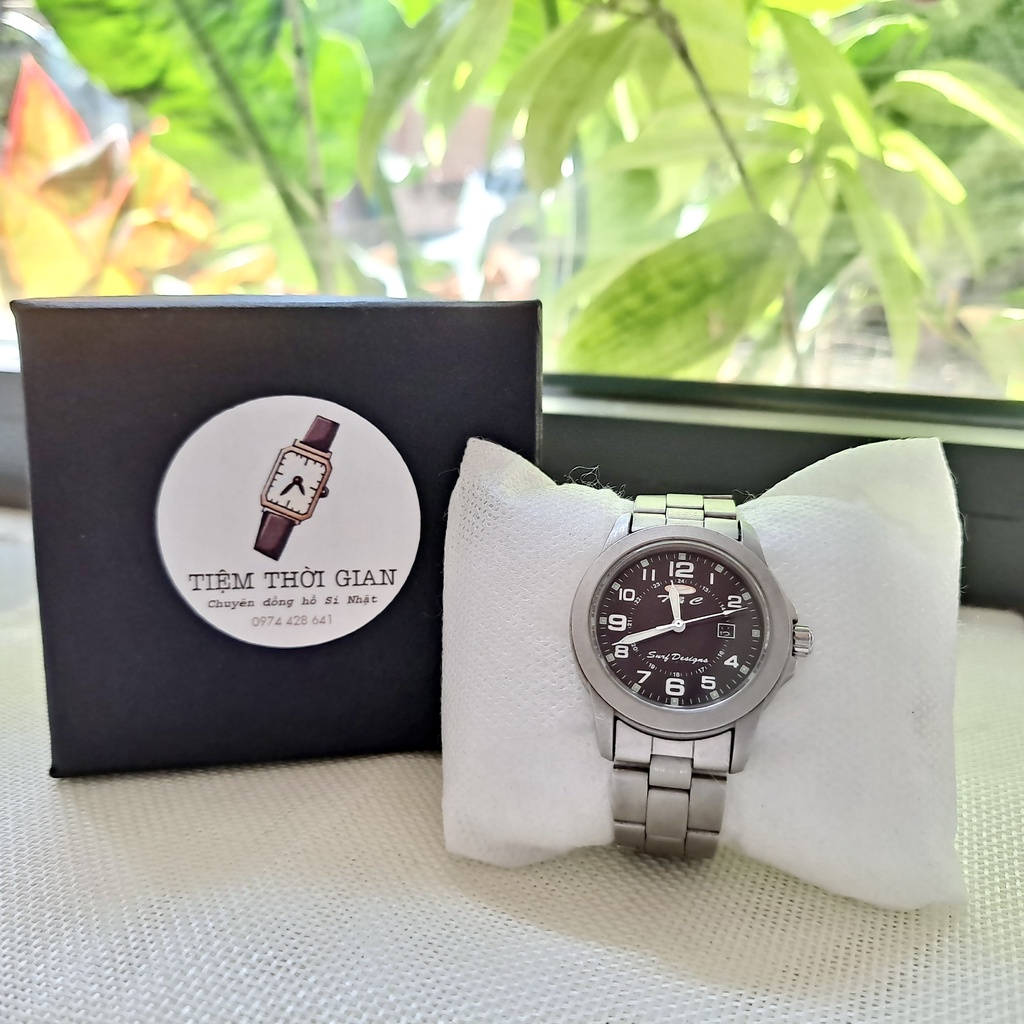 Đồng hồ Si Nhật - Nam - T&C Toàn thân đều là Thép không gỉ