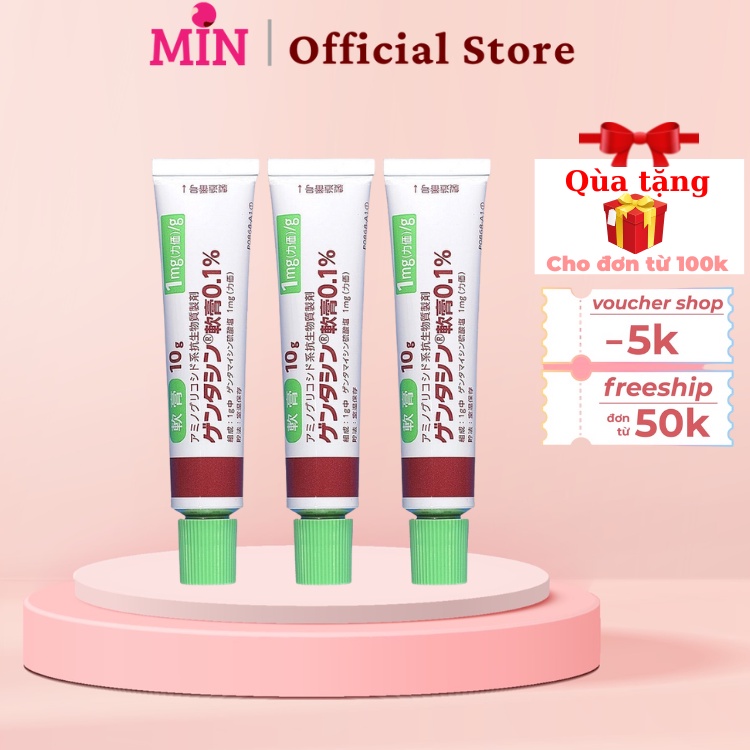 Kem Sẹo Gentacin Nhật Bản Tuýp 10g