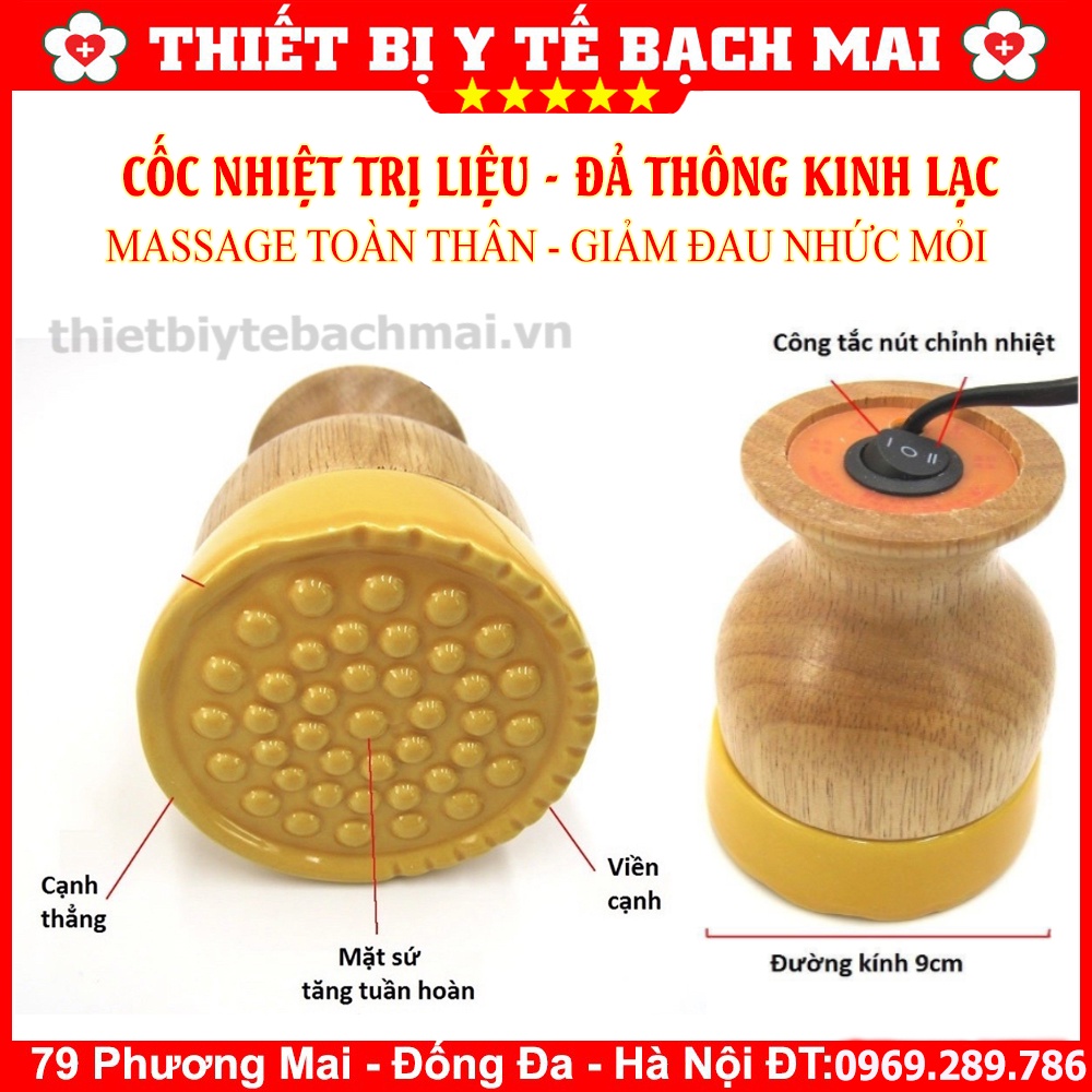 Cốc Nhiệt Massage Toàn Thân - Đả Thông Kinh Lạc, Giảm Đau Nhức Cơ