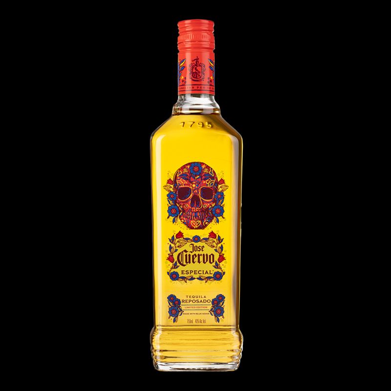 vỏ chai decor JOSE CUERVO TEQUILA LIMITED xuất xứ Mexico