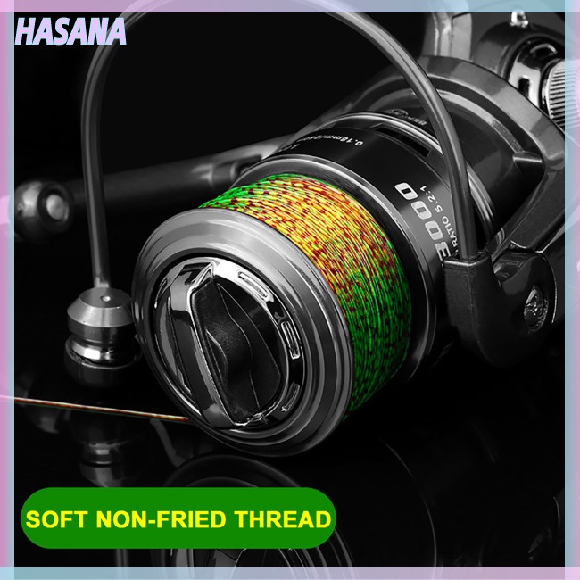 Dây Cước Câu Cá Siêu Bền HASANA 500m Thay Đổi Màu Sắc