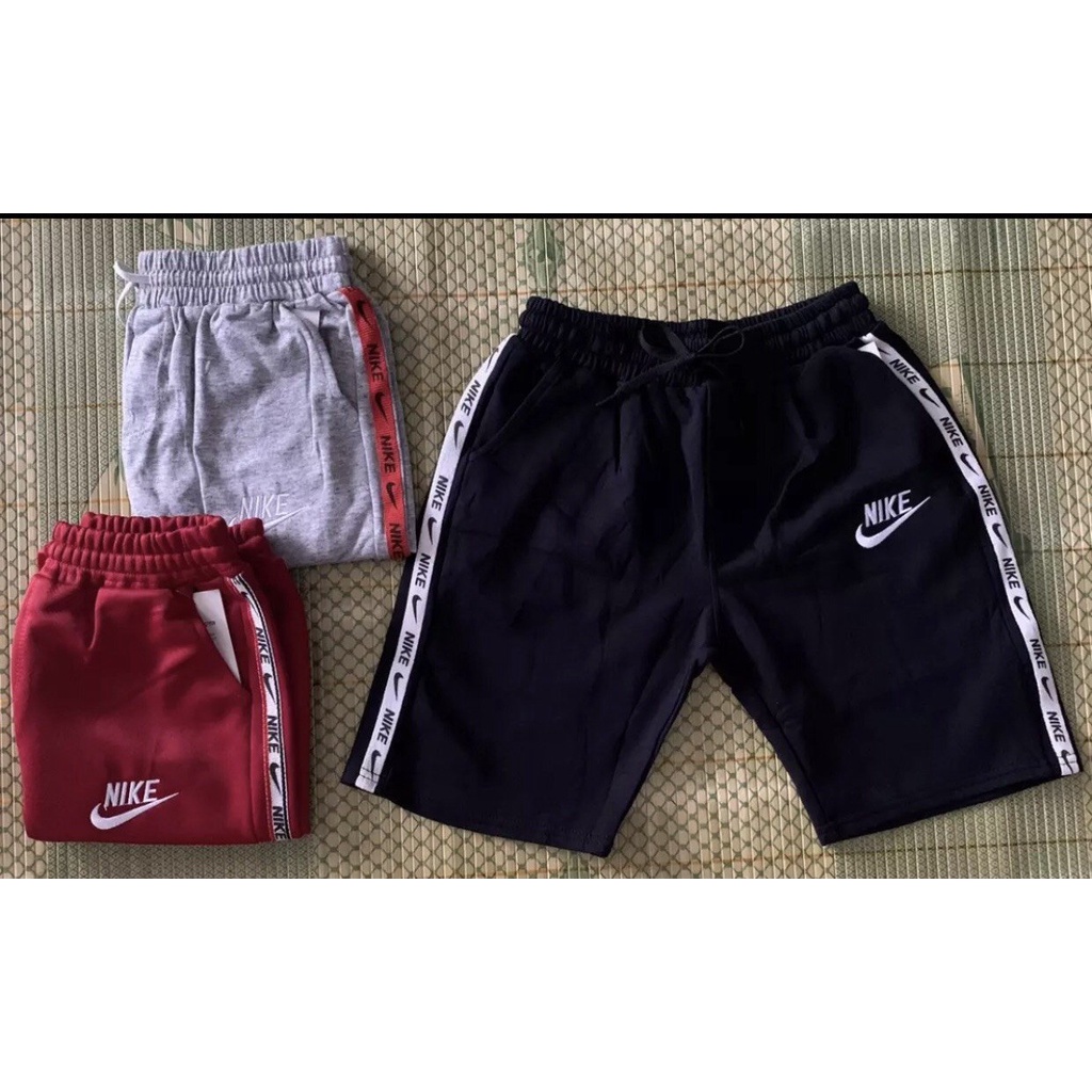 Quần short lững bé trai lưng thun chạy viền kiểu dáng thể thao co giãn ,mềm mịn