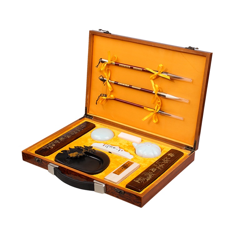 Bộ văn phòng tứ bảo luyện viết thư pháp, Bộ thư pháp cao cấp HOÀNG THANH MỘC THƯ