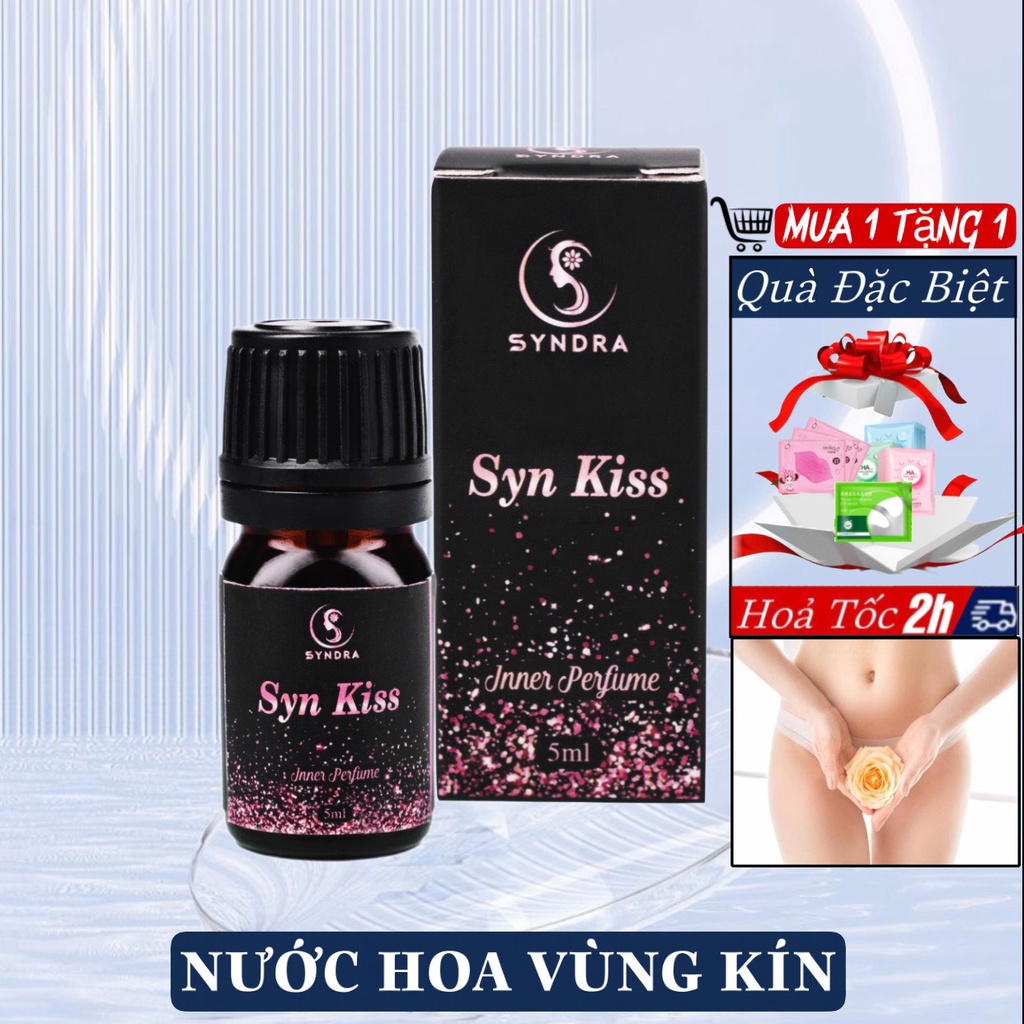 Nước hoa vùng kín Synkiss lưu hương 48h thơm nhẹ và quyến rũ