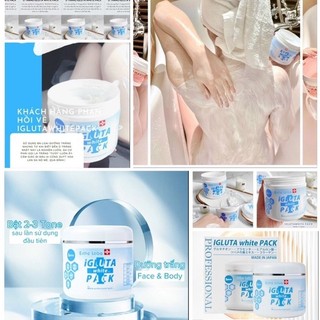 MẶT NẠ Ủ TRẮNG B ODY BẠCH TẠNG IGLUTA WHITE PACK NHẬT BẢN