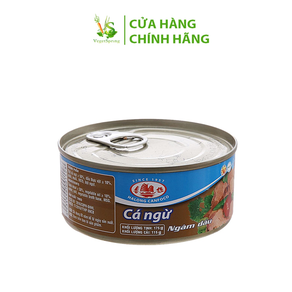 Cá Ngừ Ngâm Dầu Hạ Long 175g