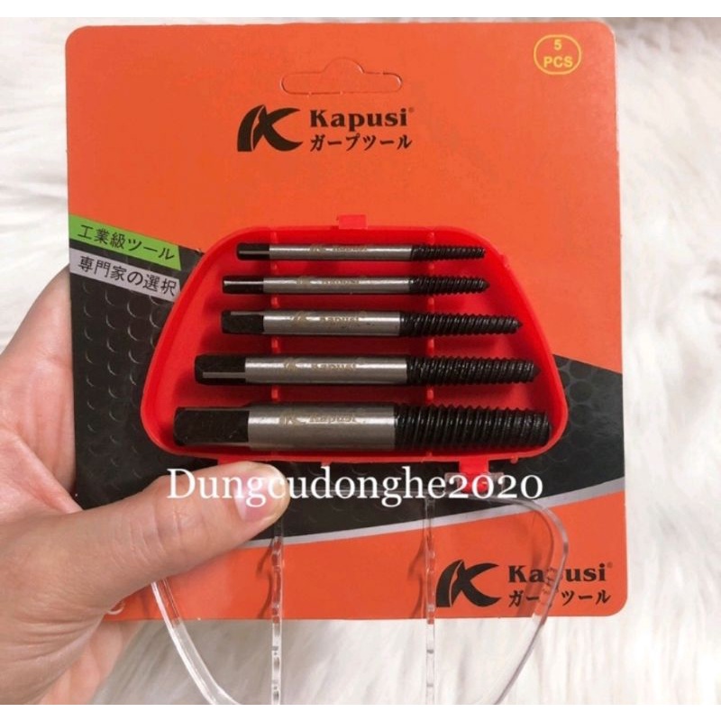 DỤNG CỤ MỞ ỐC GẪY KAPUSI ( 5 cây)