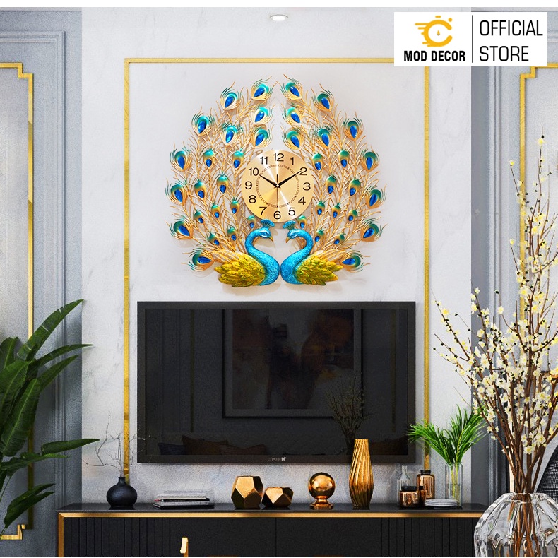 Đồng hồ treo tường trang trí công phượng MOD Decor, Lianzhang mã 601