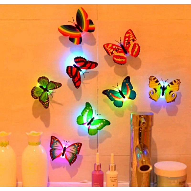 đồ chơi bướm có đèn led 3D xinh xắn