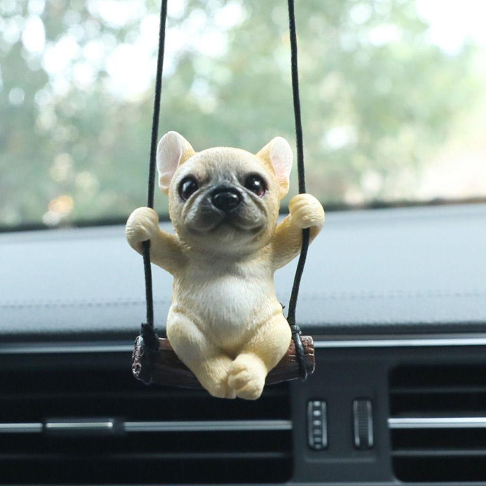 Phụ Kiện Treo Trang Trí Nội Thất Xe Hơi Hình Chó Bull Anime Sáng Tạo