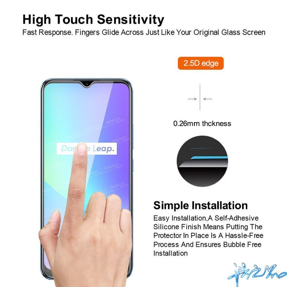 Kính Cường Lực 9H Cho Vivo Y20 Y20i Y12A Y12S Y20S Y17 Y12 Y15 Y11 Y91 V11i V9 Y85 Y95 Y91i Y91C S1 Pro Y50 Y30 Y19 V15 V20