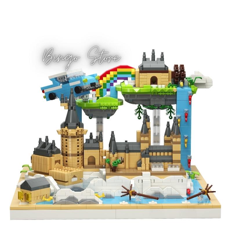 MÔ HÌNH LẮP RÁP LÂU ĐÀI PHÉP THUẬT HOGWARTS