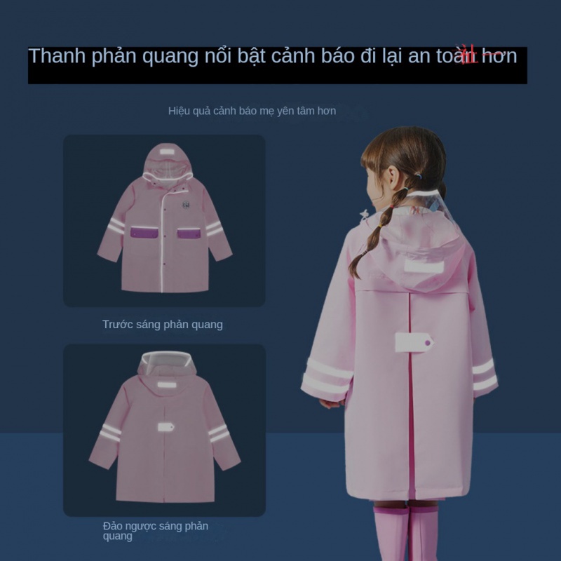 Áo Mưa Màu Sắc Xinh Xắn Dành Cho Bé