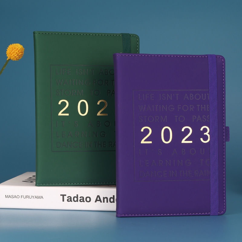 Sổ Tay Ghi Chú A5 Bìa Da Giả Phiên Bản Tiếng Anh Mẫu Mới 2023