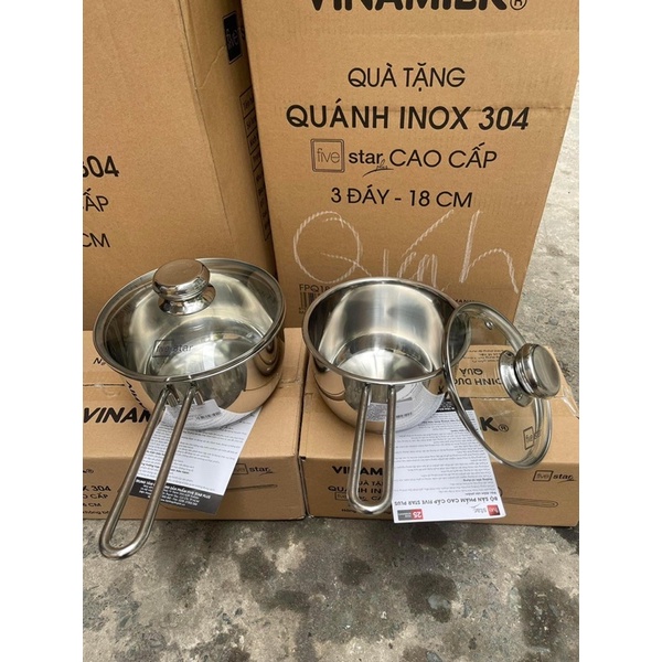 Quánh Inox fivestar 16cm