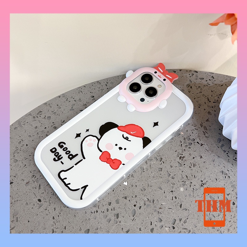 Ốp lưng iphone Gấu hoạt hình hình quái vật nhỏ Cho Iphone 6 / 6S / 6splus / se / 7 / 7plus / 8 / 8plus / X / xs / xsmax / 11 / 12 / 13 / 14 / Plus / Pro / Pro Max-6005